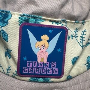 RARE Disney Tinkerbell Tinks Garden Bucket Hat